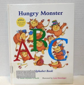 Hungry Monster ABC- An Alphabet Book (hardcover book w/flashcards) - Imagen 1 de 10