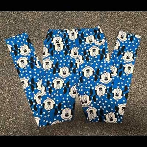 LuLaRoe Minnie mouse leggings L/XL - Picture 1 of 3