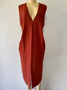 VESTIDO MUJER REISS FORRADO VISCOSA Y ELASTANO TALLA 10 - Imagen 1 de 9