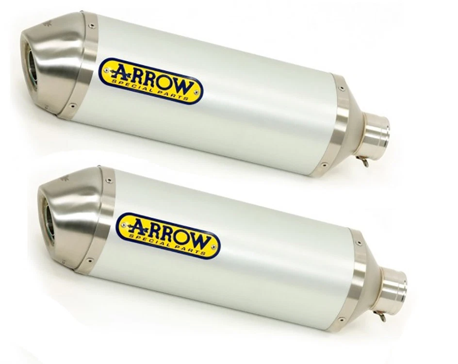 71677AO Silenciosos Race-Tech aluminio OM9 Aprilia RSV 1000 R/Factory 04-08 - Imagen 1 de 1