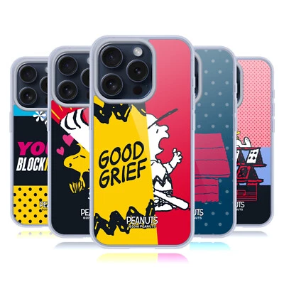 OFFICIAL PEANUTS HALFS AND LAUGHS SOFT GEL CASE FOR APPLE iPHONE PHONES - Image 1 of 4