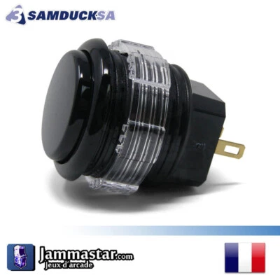 Crown / Samducksa SDB-202-24-MX - Arcade Push button - Noir Black