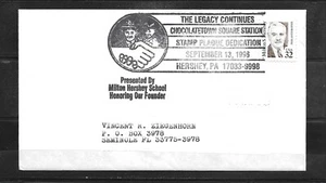 1996 THE LEGACY CONTINUES CHOCOLATETOWN SQUARE STATION Event Cover, HERSHEY, PA - Picture 1 of 2