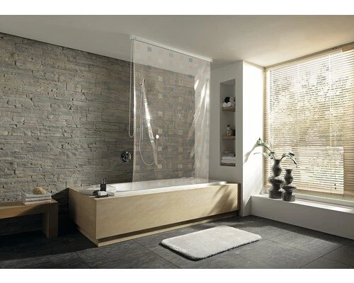 Duschrollo für Kassette Kleine Wolke 128 x 240 kupfer ohne Kassette - Bild 1 von 1