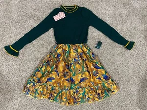 Girl Sweater Dress Green New With Tag (4) - Picture 1 of 6