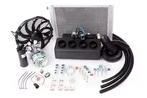 UNIVERSAL KIT UNDERDASH EVAPORATOR 404-0FCUP H/C WITH UPWARD HOSE OUTLET - Picture 1 of 12