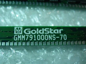 1MB Goldstar GMM791000NS-70 30-PIN SIMM Memory RAM - Picture 1 of 1