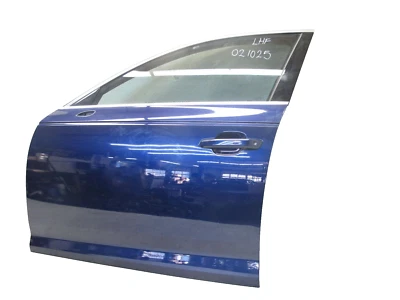 💚 17-23 AUDI A4 S4 LEFT DRIVER FRONT COMPLETE DOOR (LX5H BLUE) NO SHIPPING - Image 1 of 4
