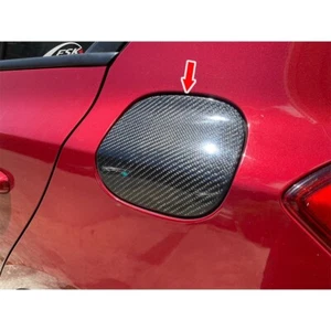 Carbon Fiber Fits For Ford Focus MK4 5Dr Hatchback Side Oil Cap Cover Trim x1 - Picture 1 of 7