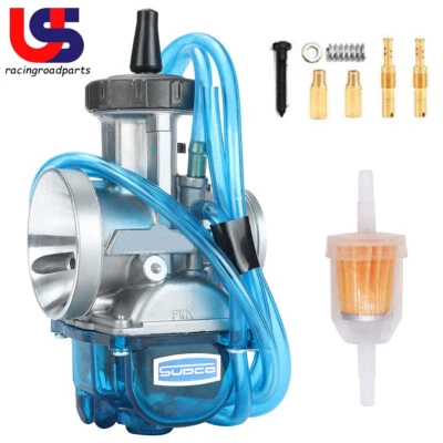 Carburador 36 mm apto para Suzuki RM250 Kawasaki KX125 KX250 para moto quad ATV Foto 1 de 4