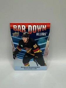 2023-24 UPPER DECK ALLURE Andrei Kuzmenko BAR DOWN NHL - Picture 1 of 2