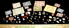 1:12 Dollhouse Miniature lot, 84 pieces. New, some Hand Made