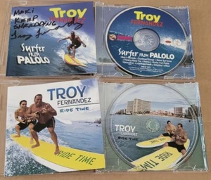 Troy Fernandez 2 CD Ride Time + Surfer From Palolo Contemporary Hawaii ukulele - Bild 1 von 2