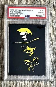 POP 1 NO HIGH 2008 DC BATMAN ARCHIVES THE RIDDLER DARK VICTORY INSERT #DV1 PSA 8 - Picture 1 of 2