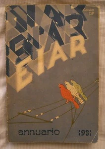 EIAR - ENTE ITALIANO AUDIZIONI RADIOFONICHE - ANNUARIO 1931 - Illustrato Craveri - Picture 1 of 1