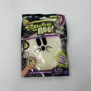 Hog Wild Sticky The Boo Glow In The Dark Squishy And Mouldable Grip Ball Toy - Picture 1 of 2