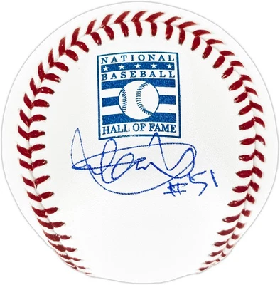 SALE! Ichiro Suzuki Auto Official HOF Logo MLB Baseball Mariners IS, #51 Beckett - Image 1 of 4