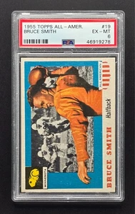 1955 Topps All American #19 Bruce Smith PSA 6 - Picture 1 of 2
