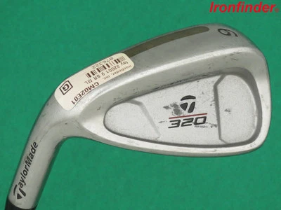 TaylorMade 320 Single 9 Iron Steel Shaft Regular Flex Mens LEFT HANDED Good - Image 1 of 4