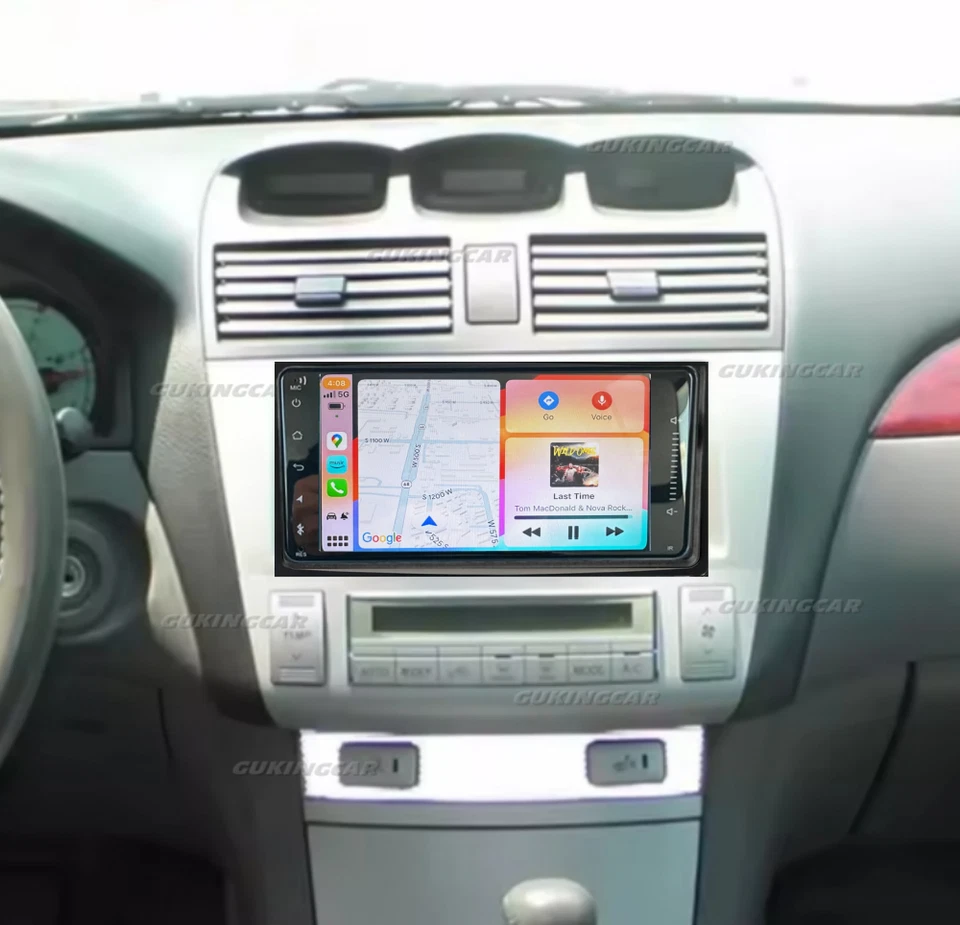For Toyota Solara 2004-2008 CarPlay Android 15 Car Stereo Radio GPS Navi FM Foto 1 de 4