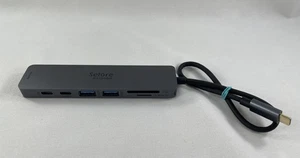 Selore & S-Global USB C Multiport Hub SEUC0119 7-in-1 Multifunctional - Picture 1 of 5