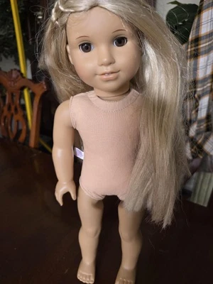 American Girl Historical Doll Julie Albright Long Blonde Hair Brown Eyes TLC - Image 1 of 4