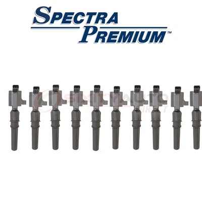 10 pc Spectra Premium Ignition Coil for 1999-2004 Ford F-250 Super Duty 6.8L jh Foto 1 de 4