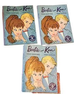 Lote De Colección 1961 Barbie Ken Moda Folleto Modelo Adolescente Boletín Mattel - Imagen 1 de 6