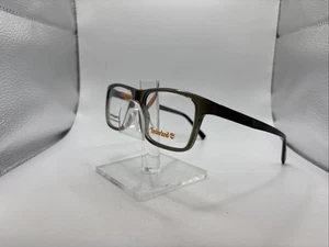 Timberland TB1744 096 55/16 145 Gafas de borde completo gris transparente para hombre A4586 - Imagen 1 de 23