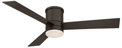 52" Modern Forms Axis Bronze Hugger Wet LED Smart Ceiling Fan - Image 1 of 2