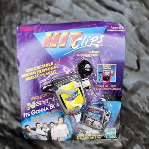 Hit Clips NSYNC It's Gonna Be Me Micro Player Tiger 2000 Y2K Boy Band Toy🎵 - Picture 1 of 6