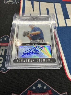 Jonathan Gilmore 2007 Bowman Sterling Prospect Auto Atlanta Braves #BSP-JG [B] - Image 1 of 2