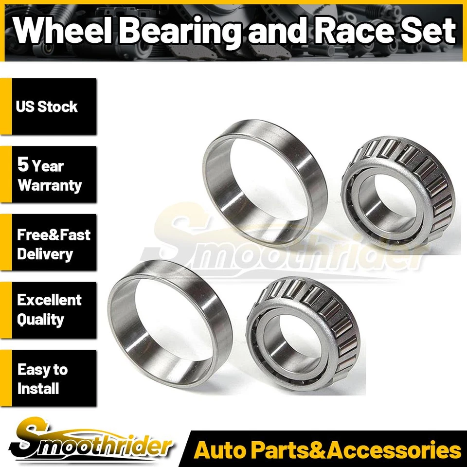 Juego de 2 cojinetes de rueda exterior trasera y carreras National para Chevrolet P30 1982-1999 Foto 1 de 2