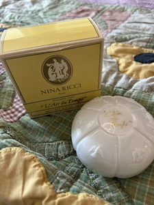 Vintage Nina Ricco L’Air Du Temp Perfumed Soap New In Box 3.5 oz. Paris - Picture 1 of 12