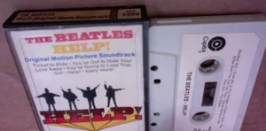 EX 1969 1st issue PAPER LABEL CASSETTE The Beatles HELP 4XT 2386 w George Martin - Picture 1 of 10
