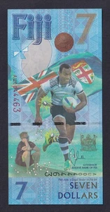 Fiji 7 Dollars 2016 P.-120 Commemorative FDS/UNC - Picture 1 of 3