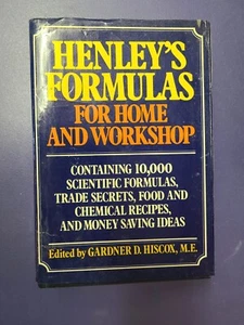 Henley book of formulas - Picture 1 of 3