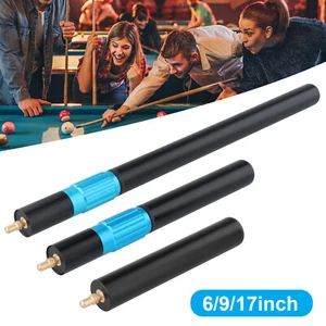 Promotion Snooker Pool Cue Long Telescopic Extensions Mini Butt 3 Models/Set UK - Picture 1 of 16