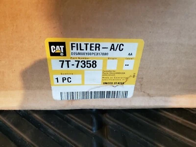 Caterpillar Air Filter Various Model 7T-7358 AC/Cabin Filter Element - Image 1 of 2