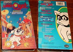 JONNY QUEST BANDIT VHS BEST FRIEND ATTACK OF THE TREE PEOPLE TERROR ISLAND NEW - Picture 1 of 2