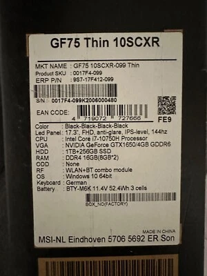 Gaming Laptop ( MSI ) - Bild 1 von 4