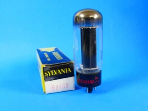 5U4GB Sylvania NOS Rectifier Audio Amplifier Tube AMPLITREX MATCHED SIDES 5U4G - Picture 1 of 6