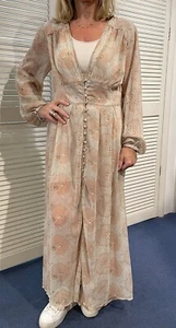 Free People Dress sz M Floaty , Floral feminine . Maxi Stunning . - Picture 1 of 18