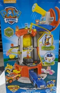 Paw Patrol Mighty Lookout Tower with 4 Exclusive Bonus Figures ✅ TRUSTED SELLER - Picture 1 of 4
