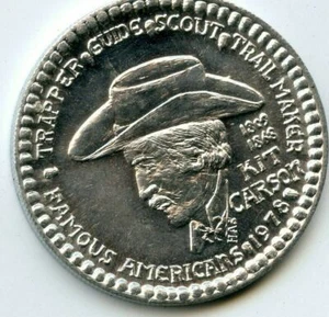 Mardi Gras Doubloon Krewe of Jefferson 1978 aluminio - Imagen 1 de 2