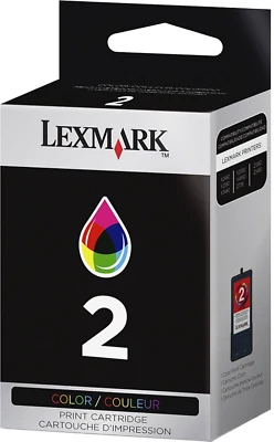 New Genuine Lexmark 2 Ink Cartridge Z Series Z1380 Z1480 X Series X2480 X2580 - Image 1 of 3