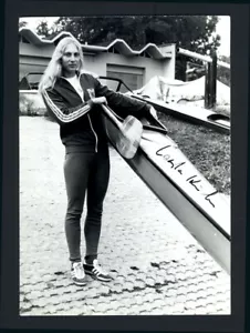 CARSTA KUHN 8 TIME WORLD & OLYMPIC CHAMPION SPRINT CANOE AUTOGRAPHED SIGNED - Picture 1 of 2