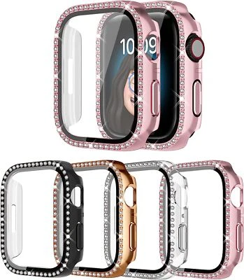 Funda protectora de pantalla brillante para Apple Watch Series 6 5 4 SE 3 2 iWatch Foto 1 de 4