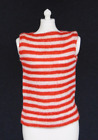 Vintage 1960s Barbie Fashion PAK Red & White Striped Tee
