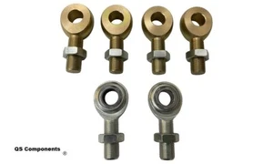 Ladder Bar Rod End Kit (5/8 Economy Front) (5/8 Solid Rear) Heim Joint - Picture 1 of 4